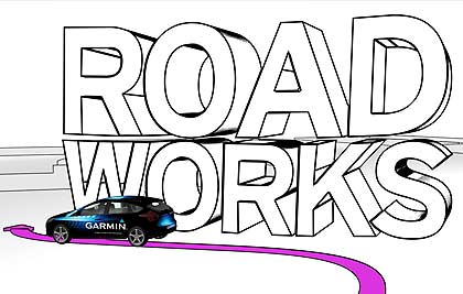 Garmin Satnav - Cel shaded 3D Animated promos.